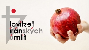 Logo Festivalu íránských filmů.